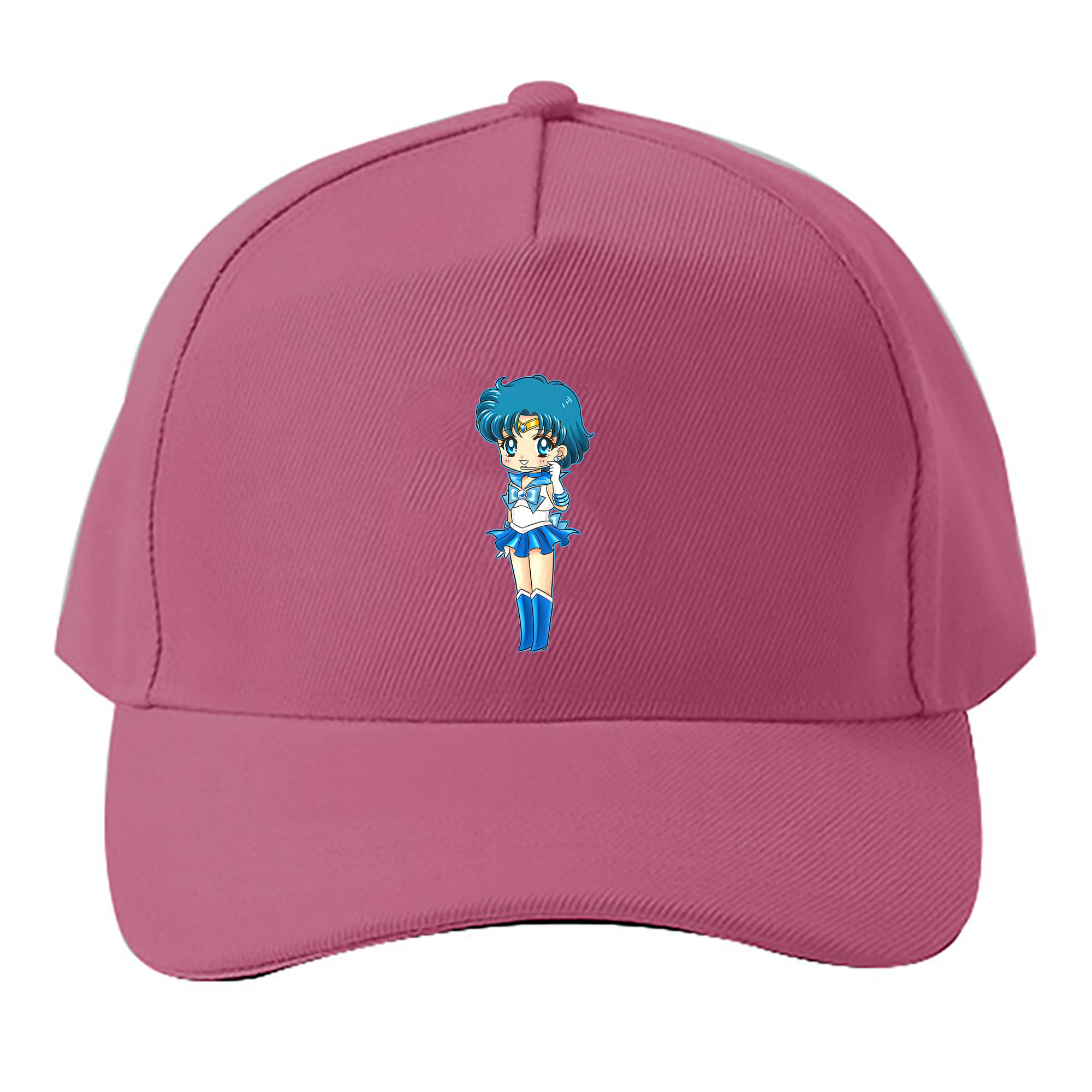 （画像用） 美少女戦士セーラームーン 水野 亜美 みずの あみ Sailor Moon Mizuno Ami ベースボールキャップ 綿100％ 男女兼用 帽子 スポーツ